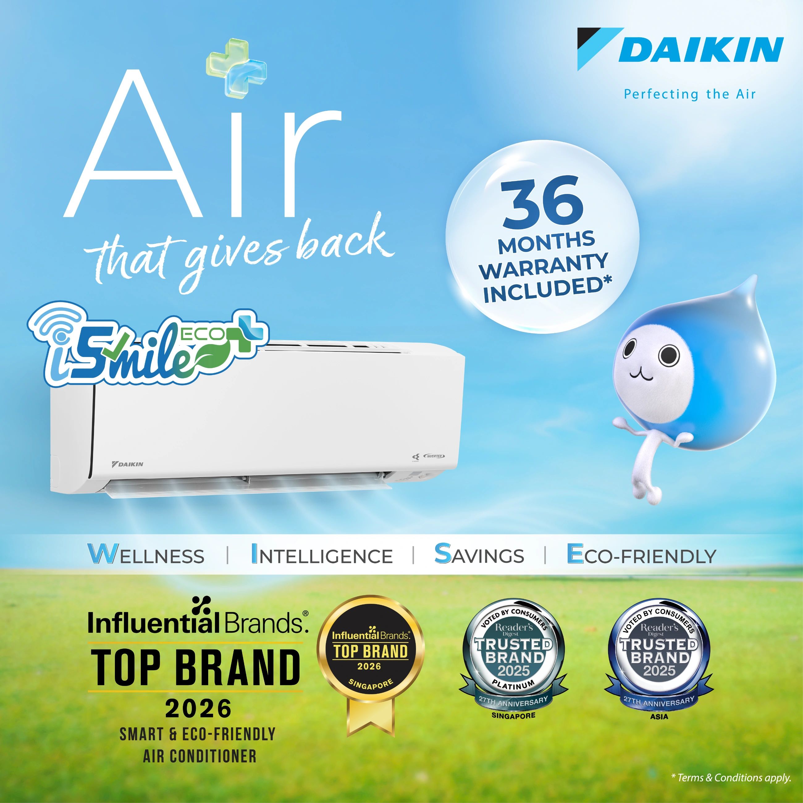 Daikin 36M Warranty